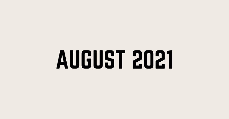 august 2021