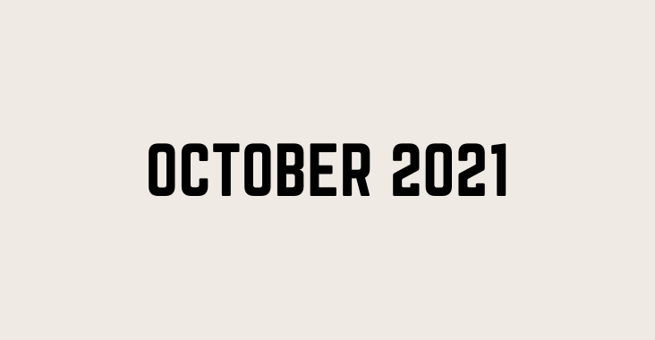 october 2021