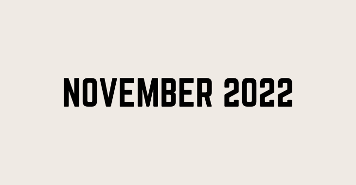 november 2022