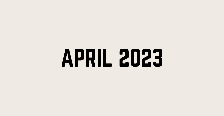 April 2023