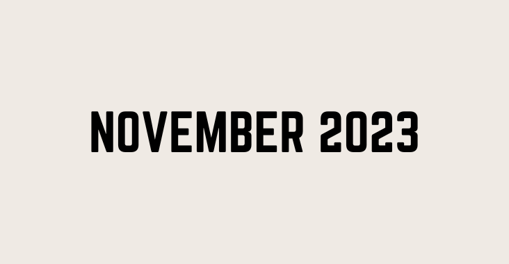 November 2023