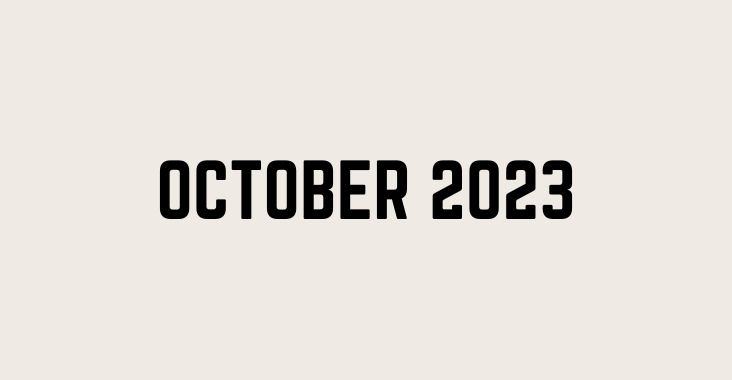 October 2023